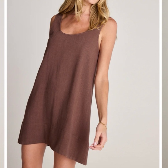 Sunday Ritual Rhea Dress Brown - Picture 2 of 9